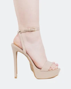 High Heels|Platform-L'INTERVALLE Morena Nude Leather