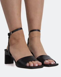 Mid Heels-L'INTERVALLE Moreno Black Leather