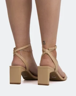 Mid Heels-L'INTERVALLE Moreno Camel Leather