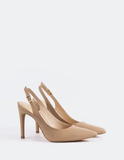 Slingbacks-L'INTERVALLE Morisha Nude Leather