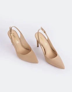 Slingbacks-L'INTERVALLE Morisha Nude Leather