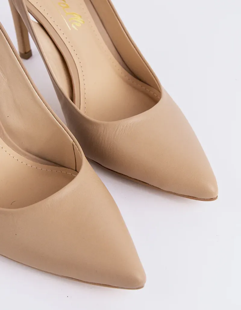 Slingbacks-L'INTERVALLE Morisha Nude Leather