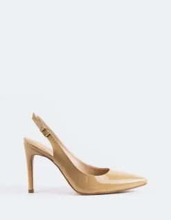Slingbacks-L'INTERVALLE Morisha Nude Patent