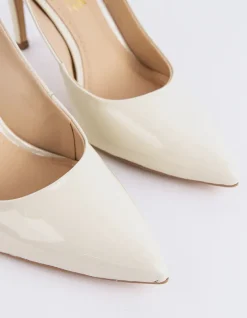 Slingbacks-L'INTERVALLE Morisha Off White Patent