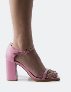 High Heels-L'INTERVALLE Moscato Pink Leather