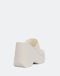 Wedges-L'INTERVALLE Moss Off White Leather