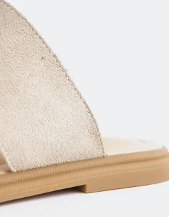 Flats-L'INTERVALLE Mostar Beige Suede