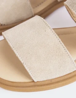 Flats-L'INTERVALLE Mostar Beige Suede