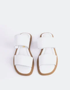 Flats-L'INTERVALLE Mostar White Leather