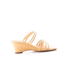 Wedges-L'INTERVALLE Muelle Camel Leather