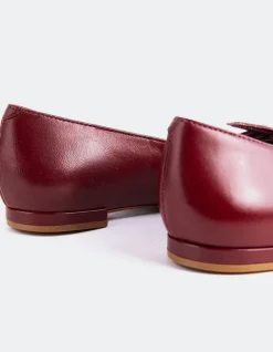 Ballerinas-L'INTERVALLE Mulan Bordeau Leather
