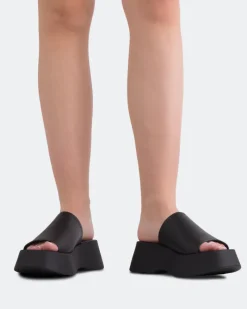 Platform-L'INTERVALLE Mulder Black Leather