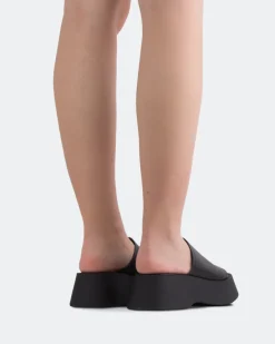 Platform-L'INTERVALLE Mulder Black Leather