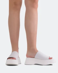 Platform-L'INTERVALLE Mulder White Leather