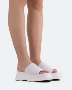 Platform-L'INTERVALLE Mulder White Leather