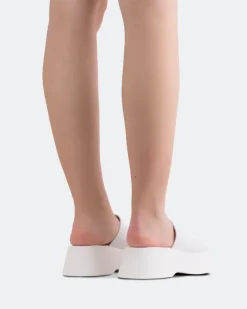 Platform-L'INTERVALLE Mulder White Leather