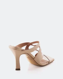 Mules-L'INTERVALLE Myrtos Nude Leather
