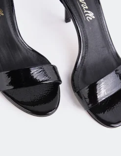 Mid Heels-L'INTERVALLE Nattie Black Naplack