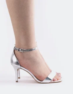 Mid Heels-L'INTERVALLE Nattie Silver Leather