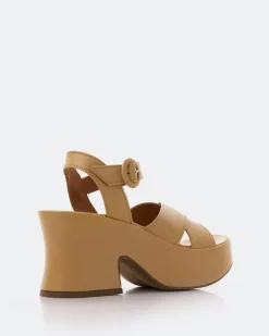 Platform-L'INTERVALLE Nerissa Camel Leather