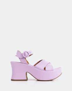 Platform-L'INTERVALLE Nerissa Lilac Leather