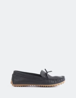 Loafers-L'INTERVALLE Nhuna Black Leather