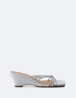 Wedges-L'INTERVALLE Nidia Blue Leather