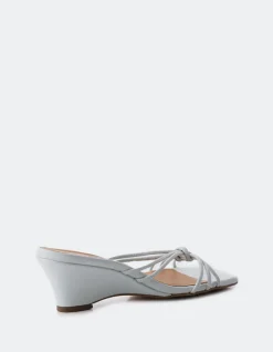 Wedges-L'INTERVALLE Nidia Blue Leather