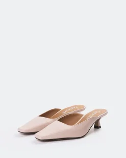 Mules-L'INTERVALLE Nostrand Nude Leather