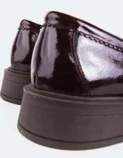 Loafers-L'INTERVALLE Novee Burgundy Patent