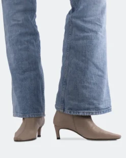 Tall Boots-L'INTERVALLE Omara Taupe Leather