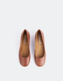 Pumps-L'INTERVALLE Paisley Tan Vintage Leather