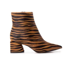 Ankle Boots-L'INTERVALLE Palazzo Zebra Pony