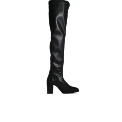 Over-the-knee|Tall Boots-L'INTERVALLE Palmira Black Leather