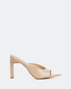 Mules-L'INTERVALLE Palms, Almond Naplack/Naplack Amande