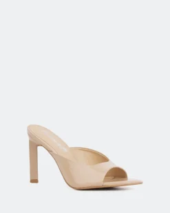 Mules-L'INTERVALLE Palms, Almond Naplack/Naplack Amande