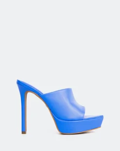 Platform|High Heels-L'INTERVALLE Paraga Blue Leather