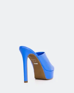 Platform|High Heels-L'INTERVALLE Paraga Blue Leather