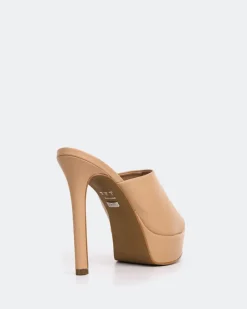 Platform|High Heels-L'INTERVALLE Paraga Camel Leather