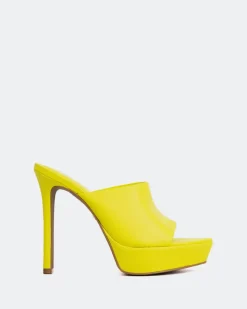 Platform|High Heels-L'INTERVALLE Paraga Lime Leather