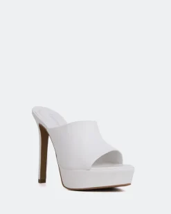 Platform|High Heels-L'INTERVALLE Paraga White Leather