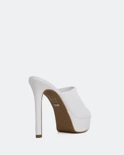 Platform|High Heels-L'INTERVALLE Paraga White Leather