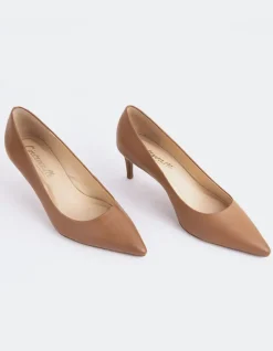 Pumps-L'INTERVALLE Phlox Brown Leather