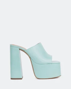 Platform-L'INTERVALLE Piccioli Blue Leather