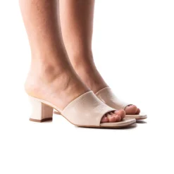 Mid Heels|Mules-L'INTERVALLE Pico Nude Naplack