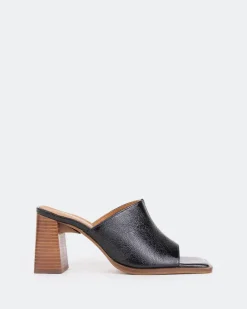 Mid Heels-L'INTERVALLE Pier Black Naplack/Nap.Noir
