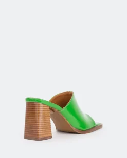 Mid Heels-L'INTERVALLE Pier Green Naplack/Nap.Vert