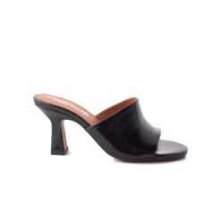 Mid Heels-L'INTERVALLE Pinto Black Leather