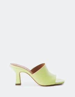 Mid Heels-L'INTERVALLE Pinto Green Leather