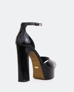 Platform-L'INTERVALLE Porfi Black Naplack